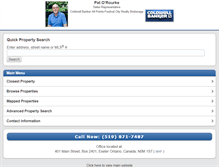Tablet Screenshot of exeterforsale.com